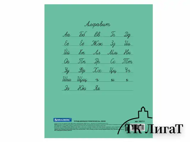 Тетрадь BRAUBERG "EXTRA" 24 л., линия, плотная бумага 80 г/м2, обложка картон, 105711