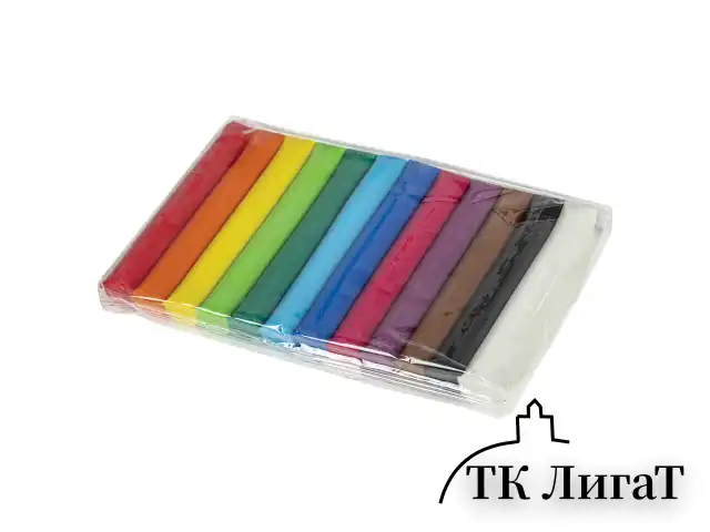 Пластилин классический BRAUBERG KIDS, 12 цветов, 240 г, ВЫСШЕЕ КАЧЕСТВО, 105873
