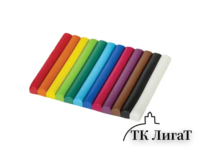 Пластилин классический BRAUBERG KIDS, 12 цветов, 240 г, ВЫСШЕЕ КАЧЕСТВО, 105873