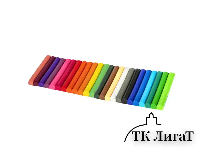 Пластилин классический BRAUBERG KIDS, 24 цвета, 500 г, ВЫСШЕЕ КАЧЕСТВО, 105874