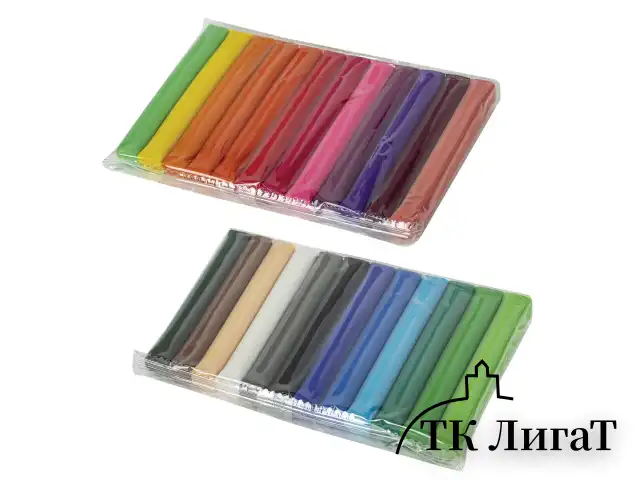 Пластилин классический BRAUBERG KIDS, 24 цвета, 500 г, ВЫСШЕЕ КАЧЕСТВО, 105874