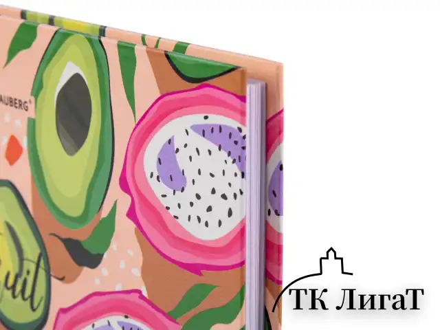 Дневник 5-11 класс 48 л., твердый, BRAUBERG, глянцевая ламинация, с подсказом, "Fruits", 106404