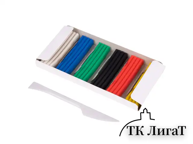Пластилин классический BRAUBERG KIDS, 6 цветов, 120 г, стек, ВЫСШЕЕ КАЧЕСТВО, 106435