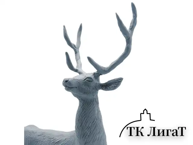 Пластилин скульптурный BRAUBERG ART CLASSIC, серый, 1 кг, мягкий, 106520