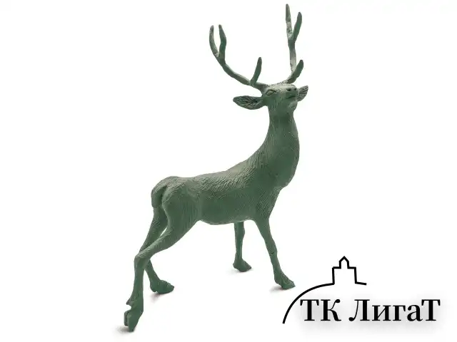 Пластилин скульптурный BRAUBERG ART CLASSIC, оливковый, 1 кг, мягкий, 106521