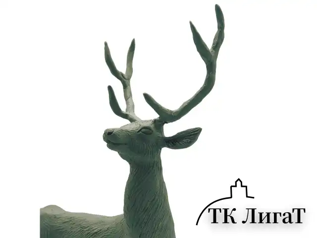 Пластилин скульптурный BRAUBERG ART CLASSIC, оливковый, 1 кг, мягкий, 106521