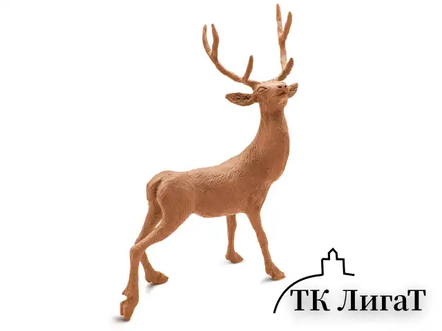 Пластилин скульптурный BRAUBERG ART CLASSIC, терракотовый, 1 кг, мягкий, 106523