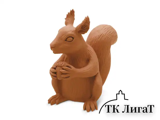 Пластилин скульптурный BRAUBERG ART CLASSIC, терракотовый, 1 кг, мягкий, 106523