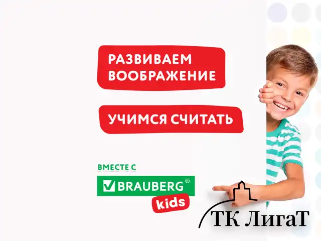 Касса цифр и счетных материалов 132 элемента, пенал в термоусадке, BRAUBERG KIDS, 106554