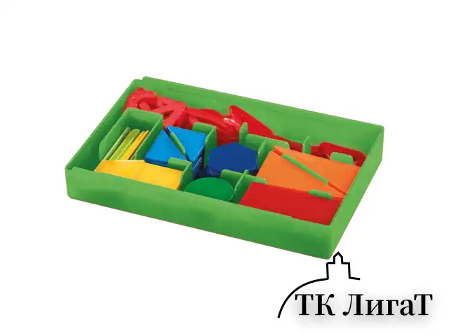 Касса цифр и счетных материалов 132 элемента, пенал в термоусадке, BRAUBERG KIDS, 106554