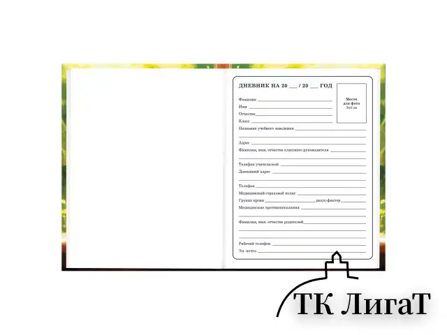 Дневник 1-4 класс 48 л., твердый, BRAUBERG, глянцевая ламинация, с подсказом, "Котик и арбузик", 107153