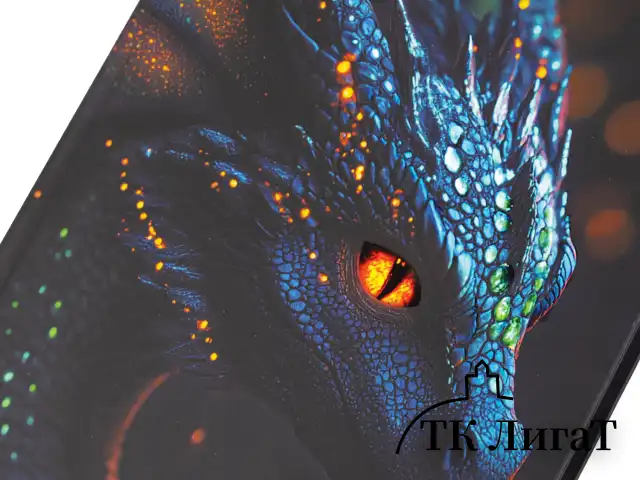 Дневник 5-11 класс 48 л., твердый, BRAUBERG, выборочный лак, с подсказом, "Dragon", 107195