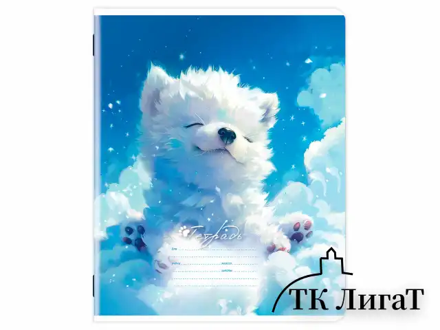 Тетрадь 12 л. ЮНЛАНДИЯ, клетка, обложка картон, МИКС-2, 107273