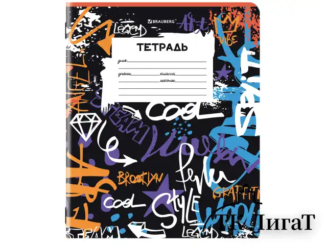 Тетрадь 12 л. BRAUBERG, линия, обложка картон, FOR BOYS, 107282