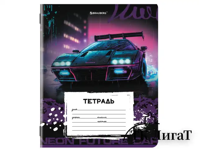 Тетрадь 12 л. BRAUBERG, линия, обложка картон, FOR BOYS, 107282