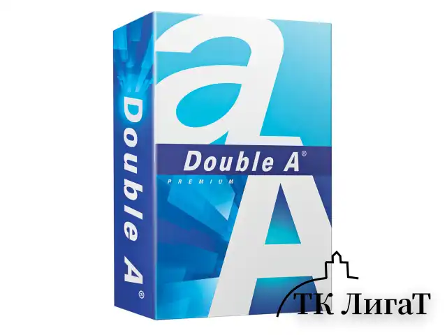 Бумага офисная МАЛОГО ФОРМАТА (148х210), А5, 80 г/м2, 500 л., марка А+, DOUBLE A, ЭВКАЛИПТ, Таиланд