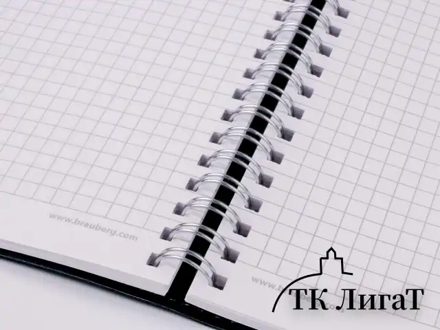 Тетрадь А5 (148x218 мм), BRAUBERG "Office PRO", гибкая, под кожу, гребень, 80 л., черная, 111046