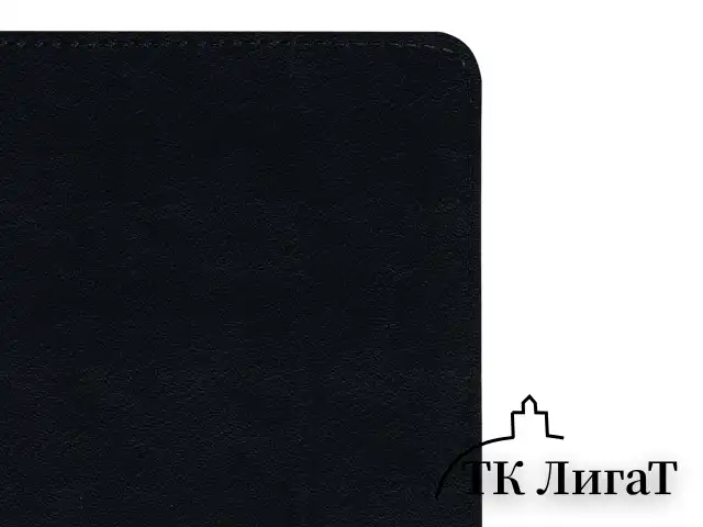 Тетрадь А5 (148x218 мм), BRAUBERG "Office PRO", гибкая, под кожу, гребень, 80 л., черная, 111046