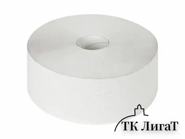 Бумага туалетная БОЛЬШОЙ РУЛОН, 450 м, LAIMA (T1), UNIVERSAL, 1-слойная, КОМПЛЕКТ 6 рулонов, 111336