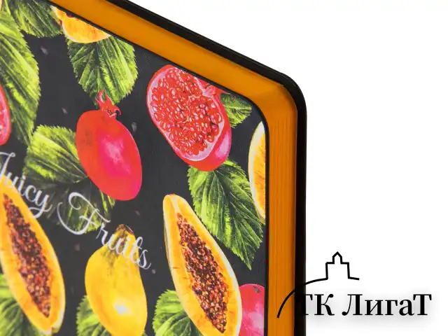 Ежедневник недатированный А5 (138х213 мм), BRAUBERG VISTA, под кожу, гибкий, 136 л., "Fruit story", 112024