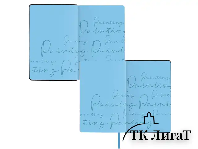 Ежедневник недатированный А5 (138х213 мм), BRAUBERG VISTA, под кожу, гибкий, 136 л., "Blur", 112031