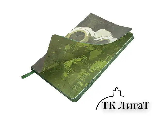 Блокнот А5 (143x210 мм), BRAUBERG VISTA "Commando", под кожу, гибкий, 80 л., 112081