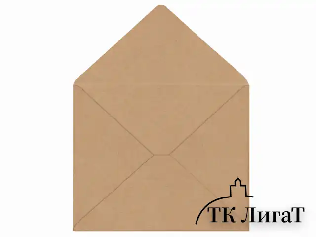 Конверты С3 (330х410 мм) КРАФТ, без клея, 90 г/м2, КОМПЛЕКТ 300 шт., треугольный клапан, 142755