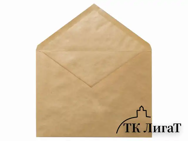 Конверты С5 (162х229 мм) КРАФТ, клей, 90 г/м2, КОМПЛЕКТ 50 шт., треугольный клапан, BRAUBERG, 112364