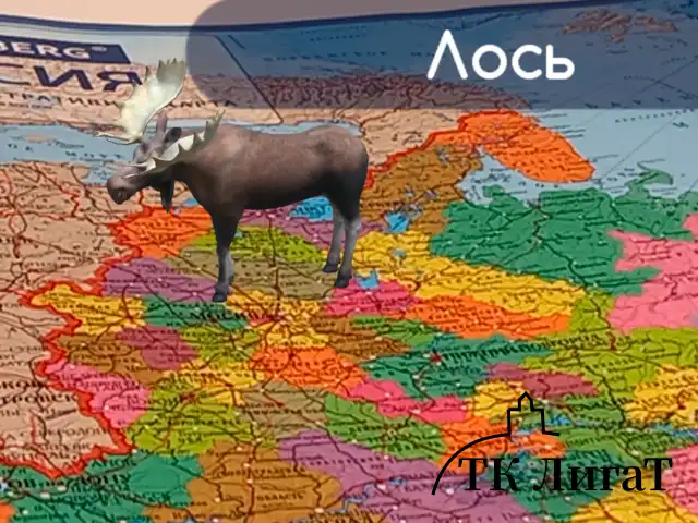 Карта России политико-административная 157х107см, 1:5,5М, интерактивная, европодвес, BRAUBERG, 112397