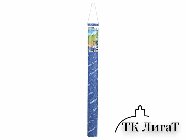 Карта России физическая 157х107 см, 1:5,5М, с ламинацией, интерактивная, в тубусе, BRAUBERG, 112399