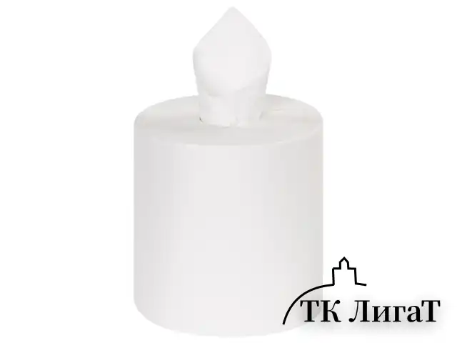 Полотенца бумажные с центральной вытяжкой 300 м, LAIMA (Система M2) UNIVERSAL WHITE, 1-слойные, белые, КОМПЛЕКТ 6 рулонов, 112506