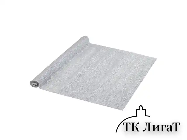 Бумага гофрированная/креповая, 110 г/м2, 50х250 см, СЕРЕБРЯНАЯ, ОСТРОВ СОКРОВИЩ, 112552