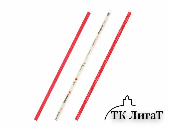 Закладки-ляссе фактурные для книг А4 (длина 38 см) "HANDMADE", клейкий край, 3 ленты, ПИФАГОР, 112967