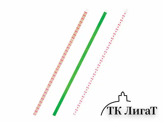 Закладки-ляссе фактурные для книг А4 (длина 38 см) "ЛЕТО", клейкий край, 3 ленты, ПИФАГОР, 112969