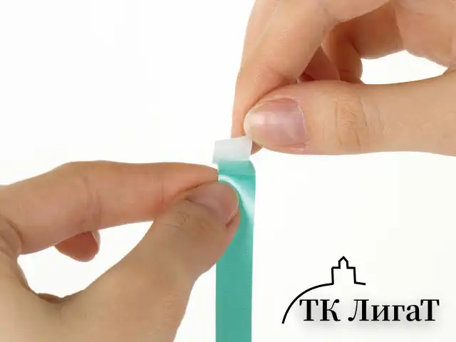 Закладки-ляссе фактурные для книг А4 (длина 38 см) "ЛАЗУРЬ", клейкий край, 3 ленты, ПИФАГОР, 112970