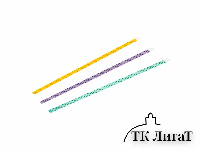 Закладки-ляссе фактурные для книг А5 (длина 28 см) "ФАНТАЗИЯ", клейкий край, 3 ленты, ПИФАГОР, 112971