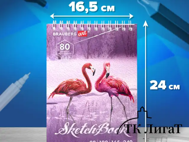 Скетчбук, белая бумага 120 г/м2 165х240 мм, 80 л., гребень, твердая обложка, BRAUBERG ART DEBUT, 112990