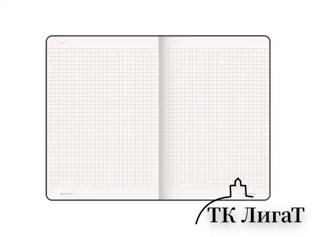 Блокнот А5 (130х210 мм), BRAUBERG ULTRA, под кожу, 80 г/м2, 96 л., клетка, светло-розовый, 113008