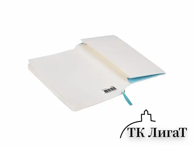 Блокнот-скетчбук А5 (130х210 мм), BRAUBERG ULTRA, под кожу, 80 г/м2, 96 л., без линовки, бирюзовый, 113023