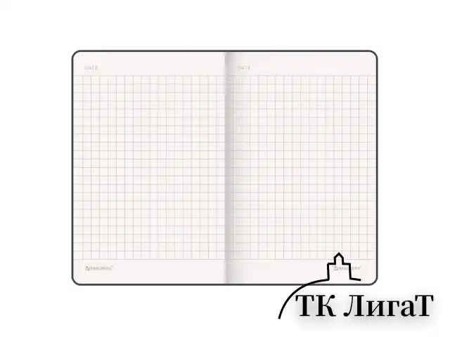 Блокнот МАЛЫЙ ФОРМАТ (91х140 мм) А6, BRAUBERG ULTRA, под кожу, 80 г/м2, 96 л., клетка, сиреневый, 113026