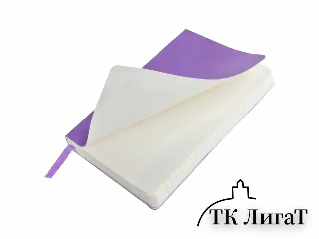 Блокнот МАЛЫЙ ФОРМАТ (91х140 мм) А6, BRAUBERG ULTRA, под кожу, 80 г/м2, 96 л., клетка, сиреневый, 113026