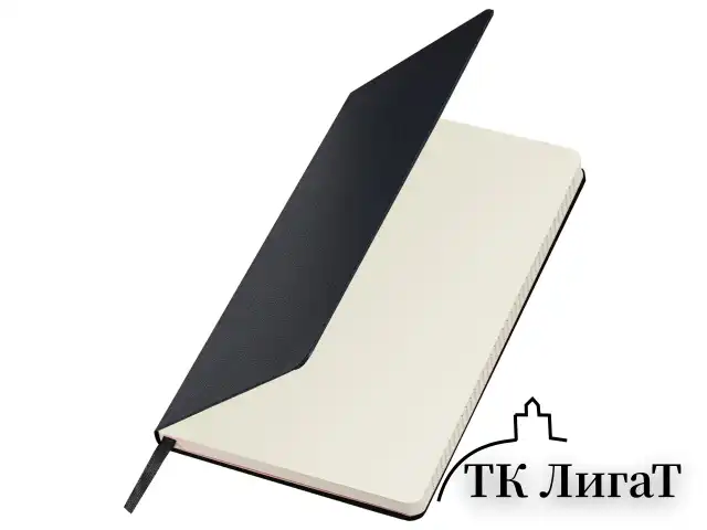 Блокнот А5 (130х210 мм), BRAUBERG ULTRA, балакрон, 80 г/м2, 96 л., клетка, черный, 113032