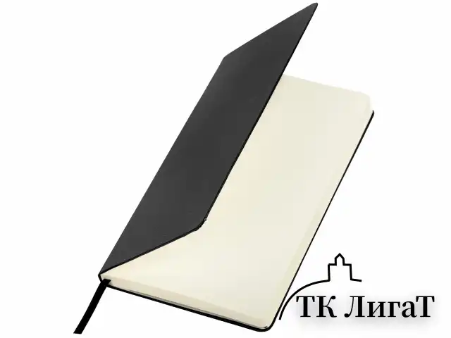 Блокнот А5 (130х210 мм), BRAUBERG ULTRA, балакрон, 80 г/м2, 96 л., в точку, черный, 113040