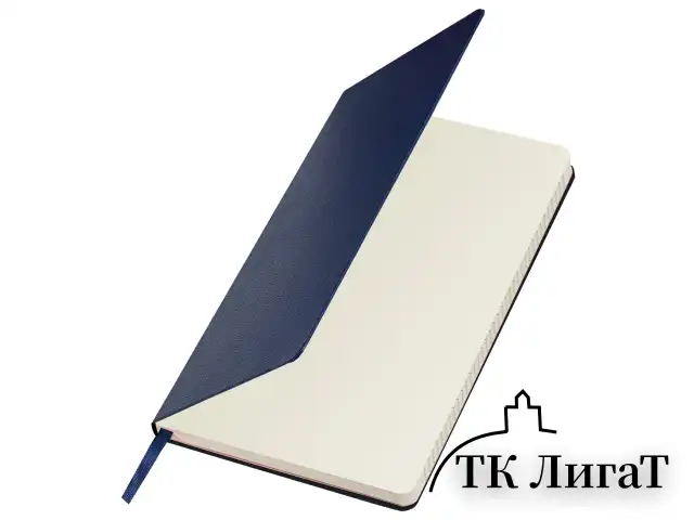 Блокнот А5 (130х210 мм), BRAUBERG ULTRA, балакрон, 80 г/м2, 96 л., линия, темно-синий, 113045