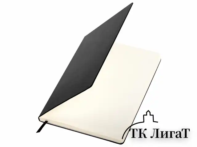 Блокнот БОЛЬШОЙ ФОРМАТ (180х250 мм) В5, BRAUBERG ULTRA, балакрон, 80 г/м2, 96 л., клетка, черный, 113060