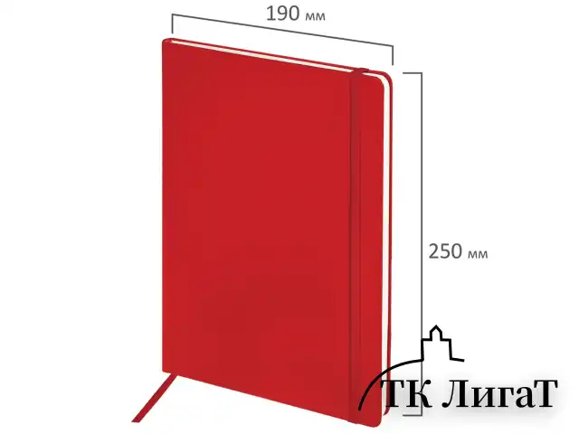 Блокнот-скетчбук БОЛЬШОЙ ФОРМАТ (190х250 мм) В5, BRAUBERG ULTRA, 80 г/м2, 96 л., без линовки, красный, 113066