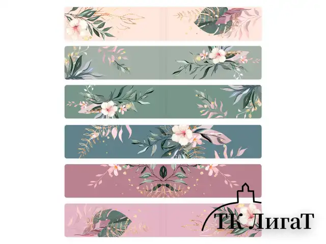 Закладки для книг МАГНИТНЫЕ, "TROPICS", набор 12 шт., 60x20 мм, BRAUBERG, 113172