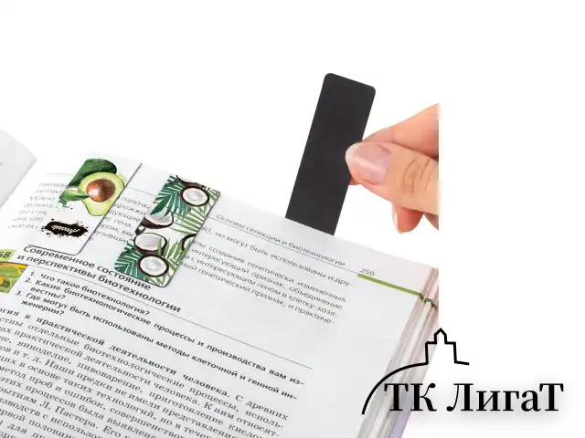 Закладки для книг МАГНИТНЫЕ, "FRUITS", набор 12 шт., 60x20 мм, BRAUBERG, 113173