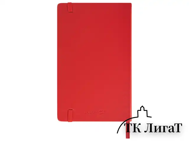 Скетчбук, слоновая кость 140 г/м2 130х210 мм, 80 л., КОЖЗАМ, резинка, BRAUBERG ART CLASSIC, красный, 113193