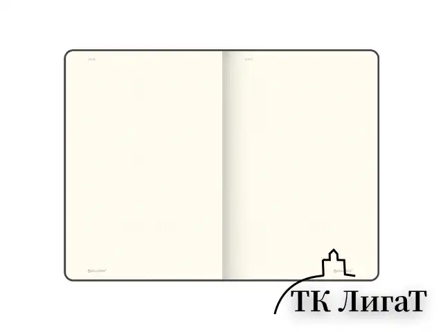 Блокнот А5 (148x218 мм), BRAUBERG "Metropolis Mix", под кожу, 80 л., в точку, черный, 113314